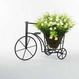 Minimalist Cycle Basket Metal Planter