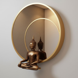 Orbit Duo Layer Round Mirror