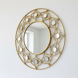 Arabesque Halo Round Mirror