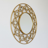 Arabesque Halo Round Mirror