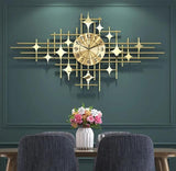 Regent Roman Open‑Frame Clock – Copper (24" x 24")