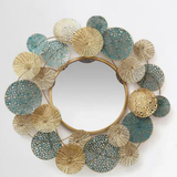 Reef Lotus Round Mirror