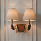 Twin Oak Leaf Classic Sconce