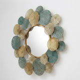 Reef Lotus Round Mirror