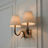 Twin Oak Leaf Classic Sconce