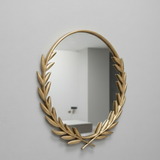 Laurel Crest Round Mirror
