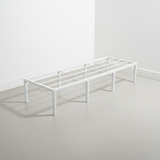 Steel Pipe Pot Stand (White)