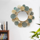 Reef Lotus Round Mirror