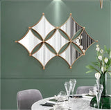 Tessera Quatrefoil Panel Mirror
