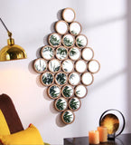 Honeycomb Cluster Wall Mirror