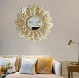 Monstera Bloom Round Mirror