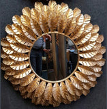 Imperial Laurel Round Mirror