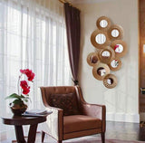 Soleil Mosaic Cluster Mirror - Vertical