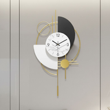 Word Dial Spoke Clock – Gold (16" x 16")