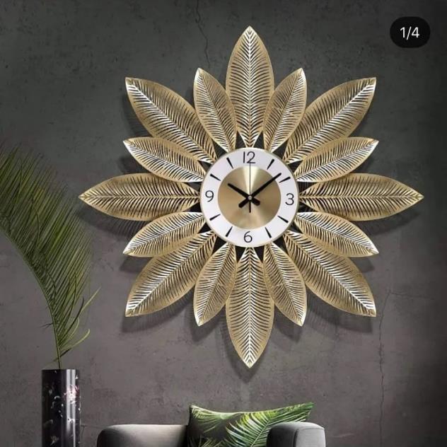 Aurora Sheaf Sunburst Clock – Large (40" x 24")