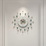 Roman Halo Crosshair Clock – Black (22" x 31")