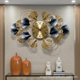 Roman Halo Open‑Frame Clock – Black (24" x 24")