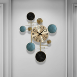 Heritage Roman Halo Clock – Black & Gold (24" x 24")