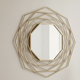 Faceted Helix Octagon Mirror