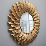 Imperial Laurel Round Mirror