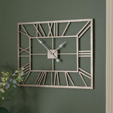 Roman Halo Open‑Frame Clock – Portrait (20" x 16")