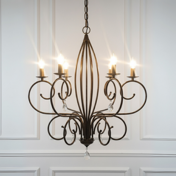 Versailles Scroll Chandelier