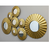 Soleil Fluted Cluster Mirror