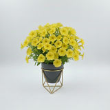 Charcoal GeoFrame Planter