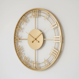 Atelier Roman Halo Clock – Black (24" x 24")