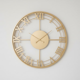 Atelier Roman Halo Clock – Black (24" x 24")