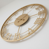 Atelier Roman Halo Clock – Black (24" x 24")