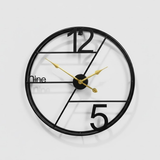 Atelier Roman Halo Clock – Gold (24" x 24")