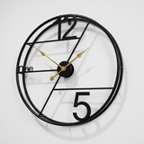 Atelier Roman Halo Clock – Gold (24" x 24")