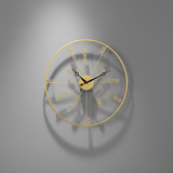 Gridline Twelve‑Six‑Nine Clock – Compact (20" x 20")