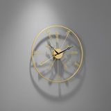 Gridline Twelve‑Six‑Nine Clock – Compact (20" x 20")