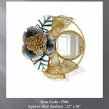 Couture Peony Accent Mirror