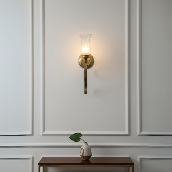 Minimal Hurricane Candle Sconce