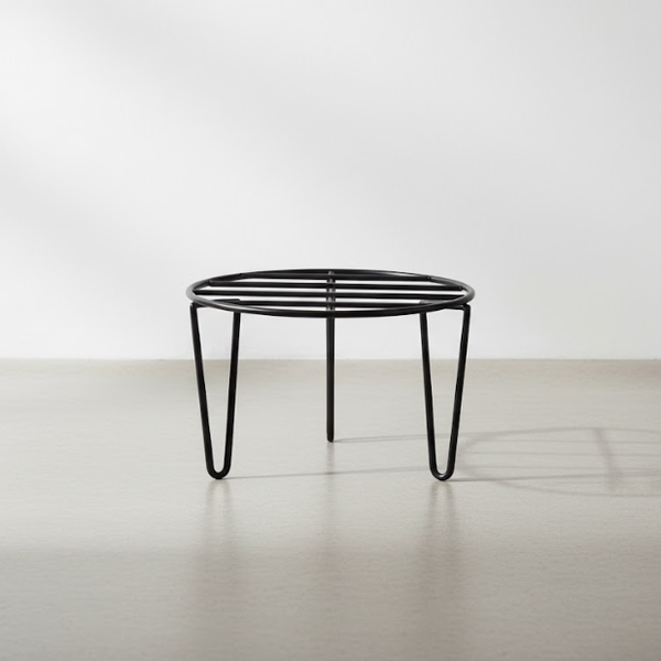 Modern V-Shape Steel Planter Stand