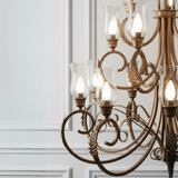 Chateau Grande Scroll 15-Light Chandelier