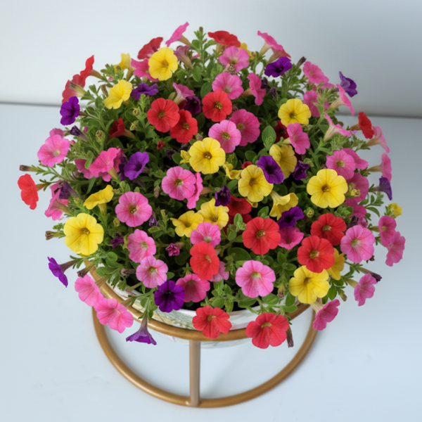 Tropical Garden Print Pot