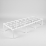 Steel Pipe Pot Stand (White)