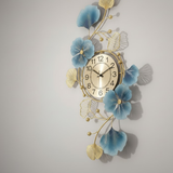 Geo Rosette Radiant Clock – Gold (30" x 30")