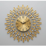 Atelier Roman Crosshair Clock – Black (24" x 24")