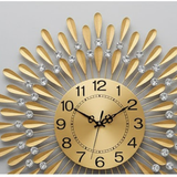 Atelier Roman Crosshair Clock – Black (24" x 24")