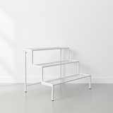 Steel 3-Tier Plant Organizer (White)
