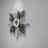 Aurora Sheaf Sunburst Clock – Small (30" x 18")