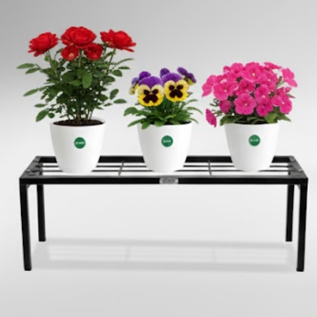 Steel Folding Single Tier Plant Stand