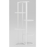 Vertical Multi-Tier Steel Pot Stand - Short (White)