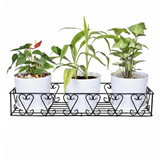 Steel Decorative Wall Hanging Planter Rack