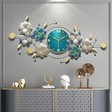 Gridline Twelve‑Six‑Nine Clock – Gold (24" x 24")